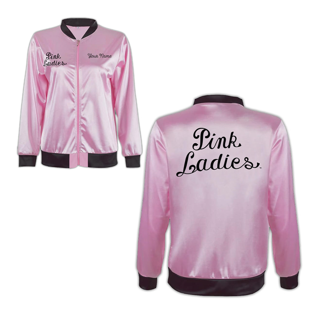 Personalised Pink Ladies Jacket